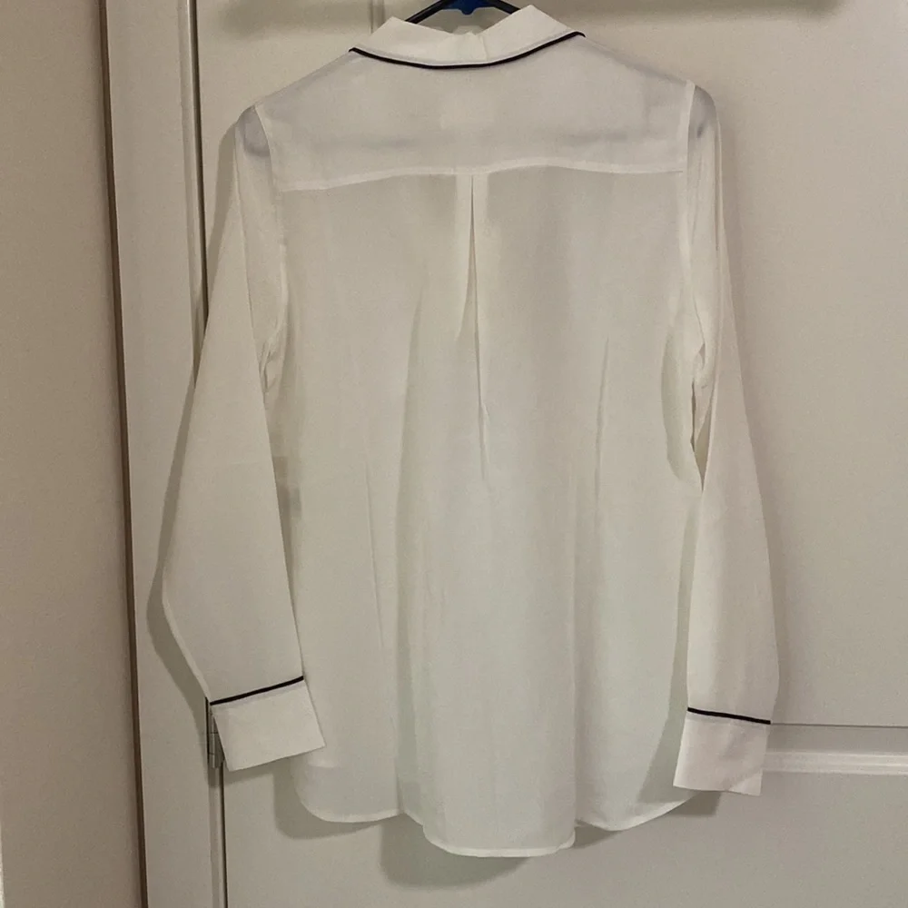 *SOLD* Sezane Elisa Silk Shirt NWT - Picture 4 of 7